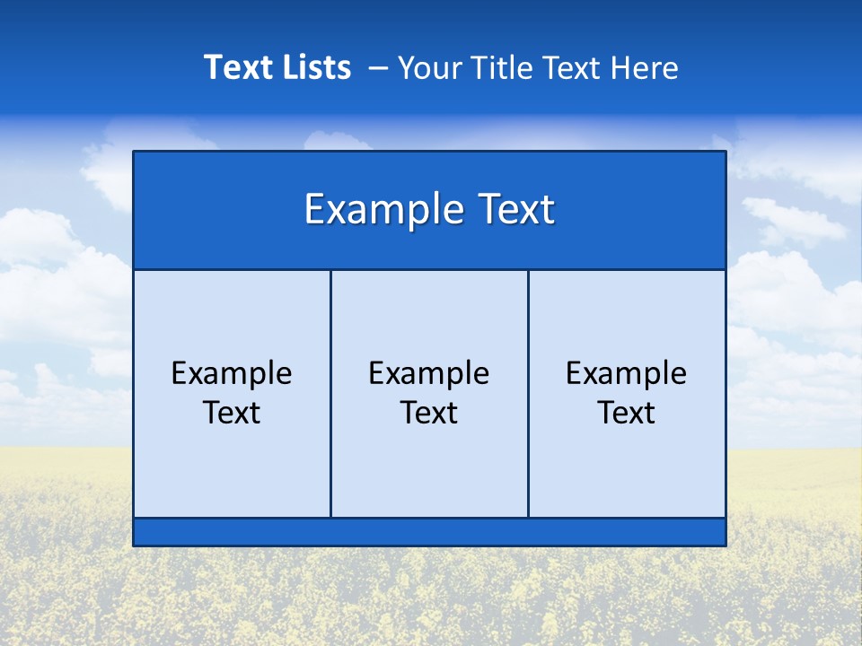 Illumination Cloud Light PowerPoint Template