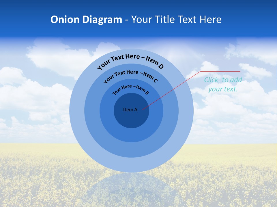 Illumination Cloud Light PowerPoint Template