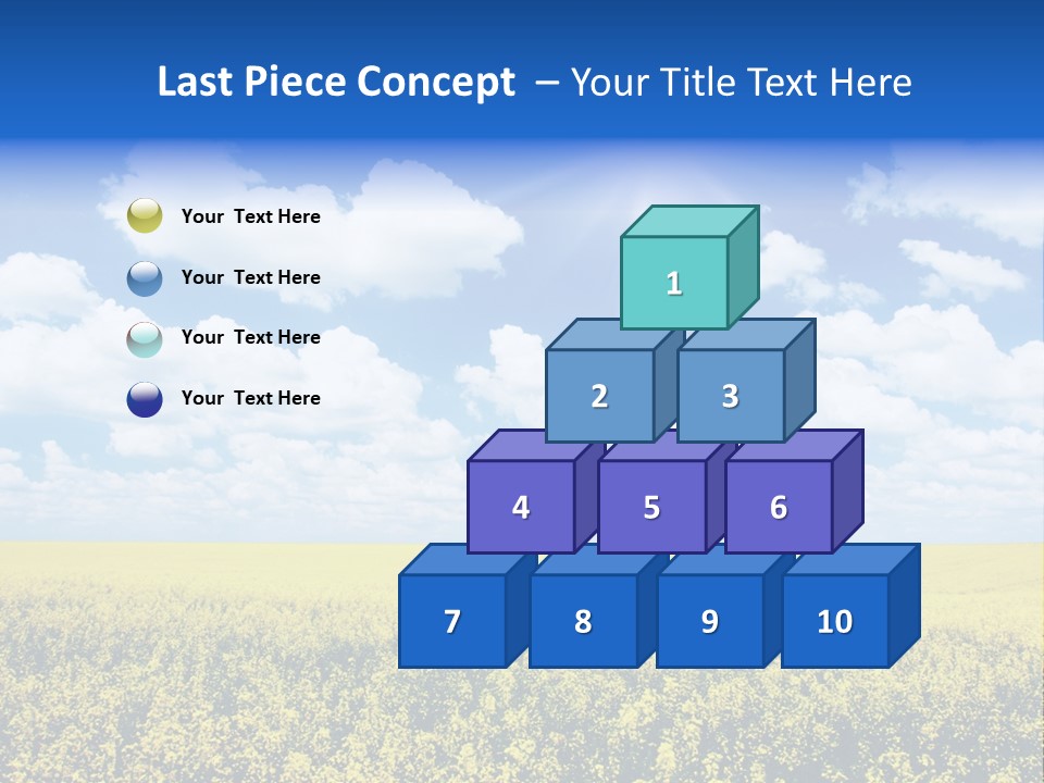 Illumination Cloud Light PowerPoint Template