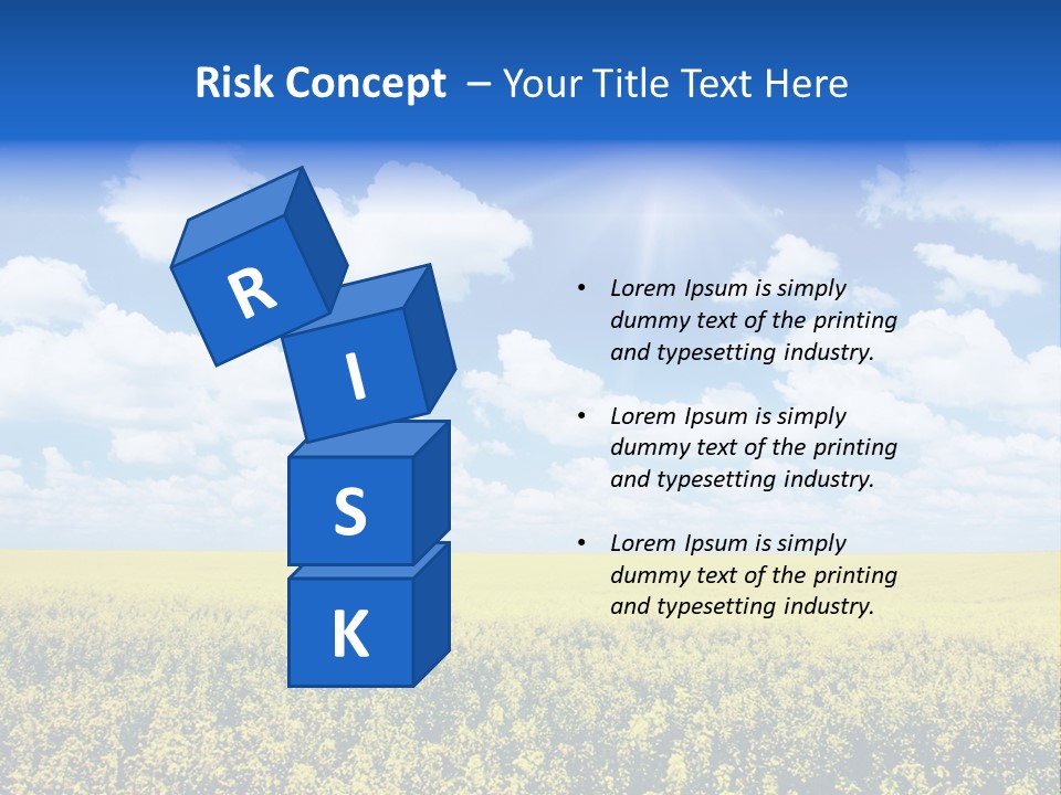 Illumination Cloud Light PowerPoint Template