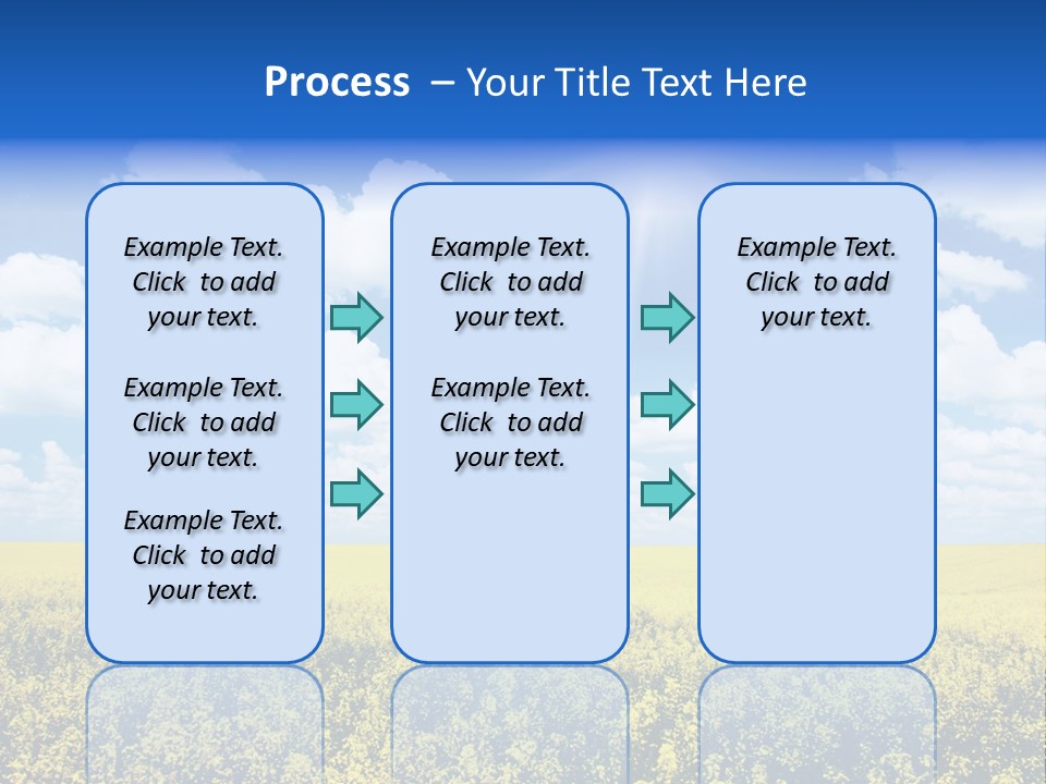 Illumination Cloud Light PowerPoint Template