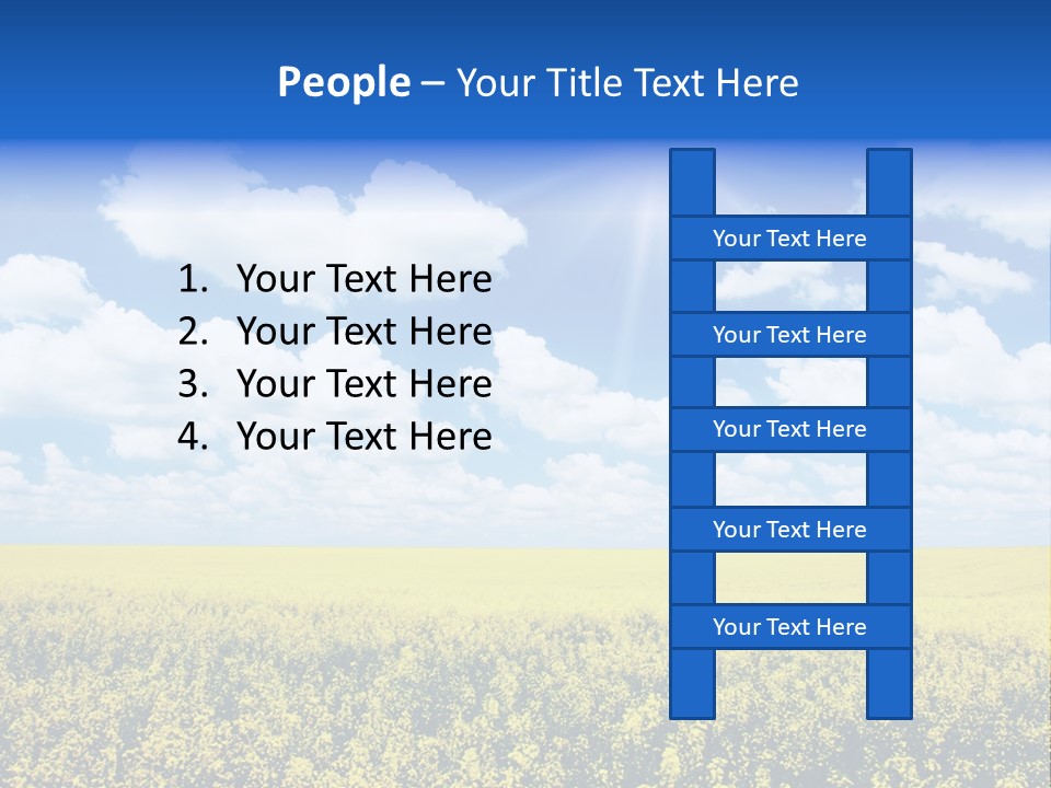 Illumination Cloud Light PowerPoint Template