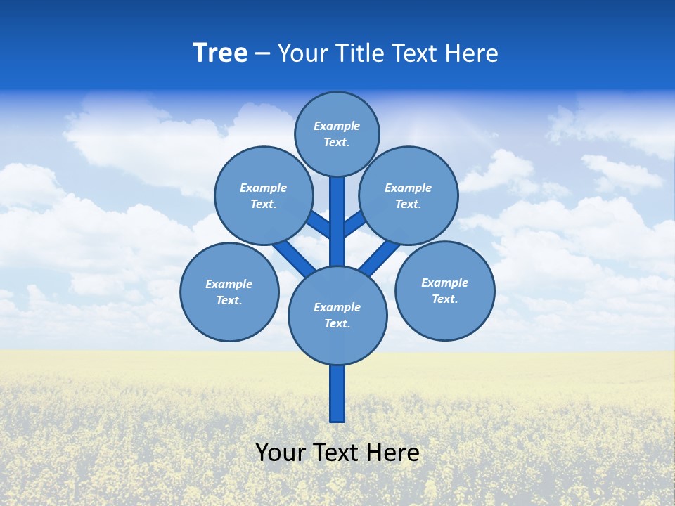 Illumination Cloud Light PowerPoint Template