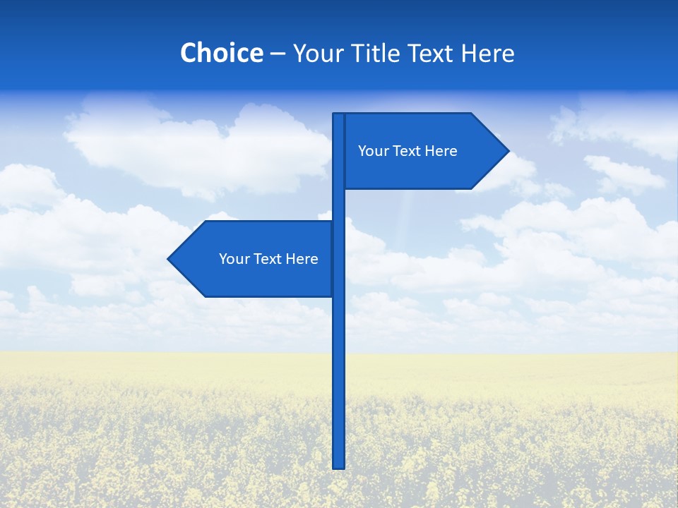 Illumination Cloud Light PowerPoint Template