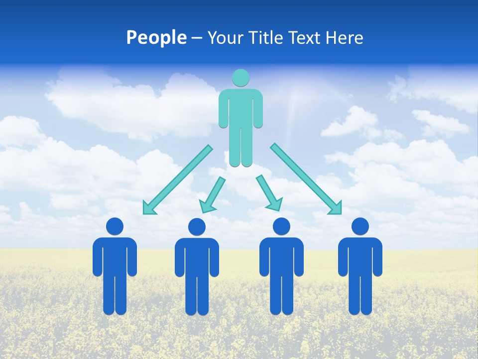 Illumination Cloud Light PowerPoint Template