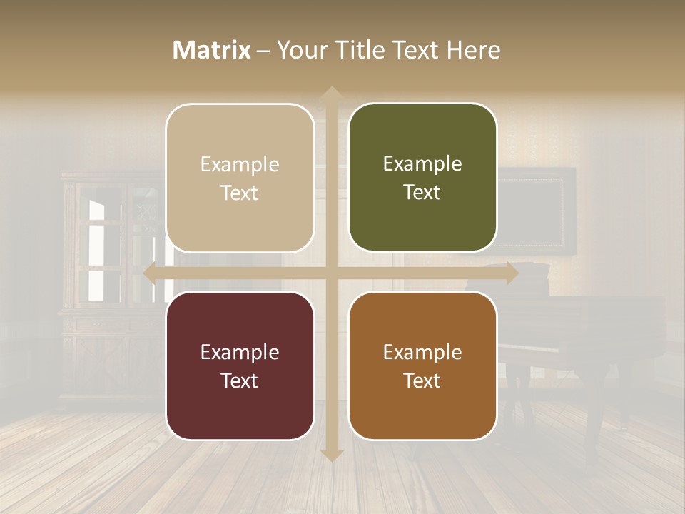 Textured Background Knob PowerPoint Template