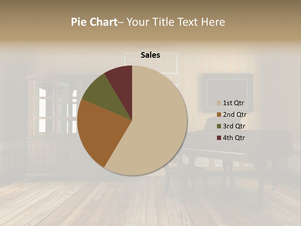 Textured Background Knob PowerPoint Template