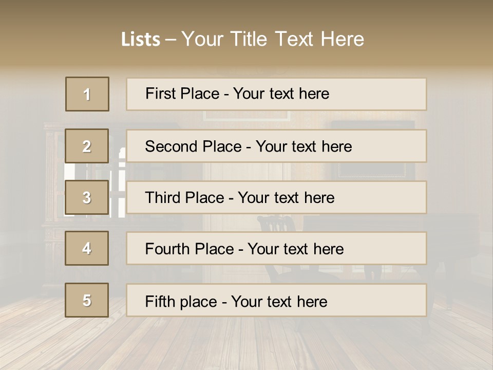 Textured Background Knob PowerPoint Template