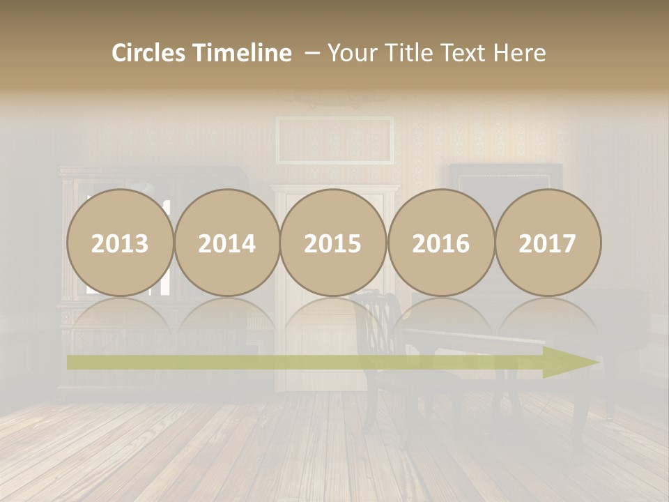 Textured Background Knob PowerPoint Template