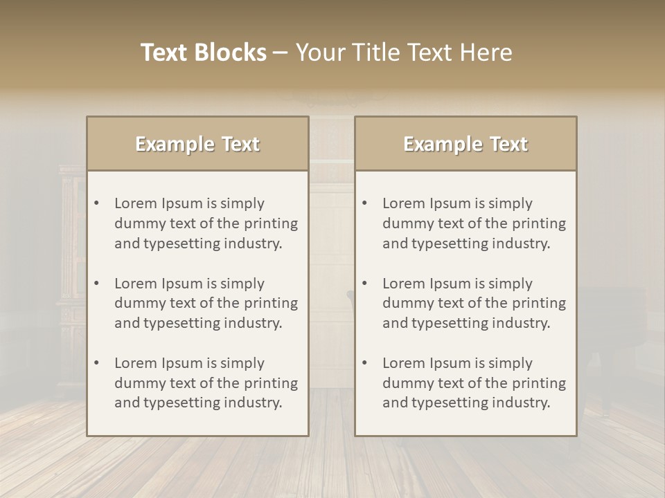 Textured Background Knob PowerPoint Template