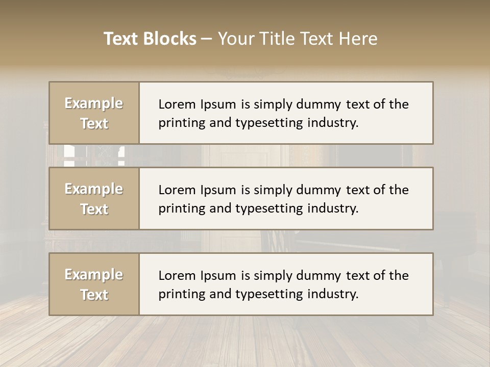 Textured Background Knob PowerPoint Template