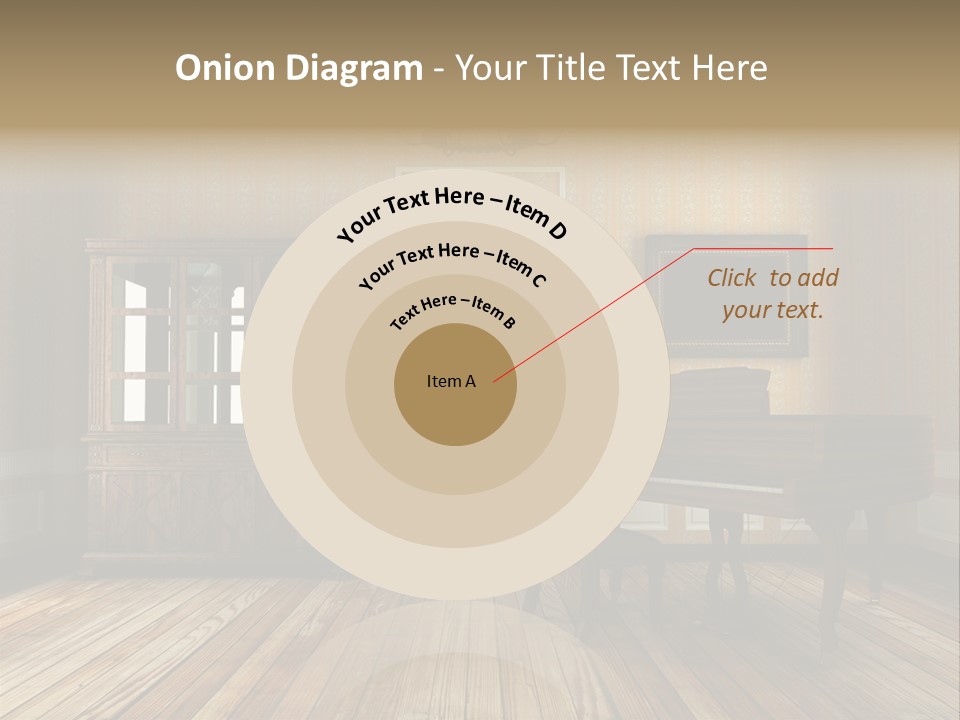 Textured Background Knob PowerPoint Template