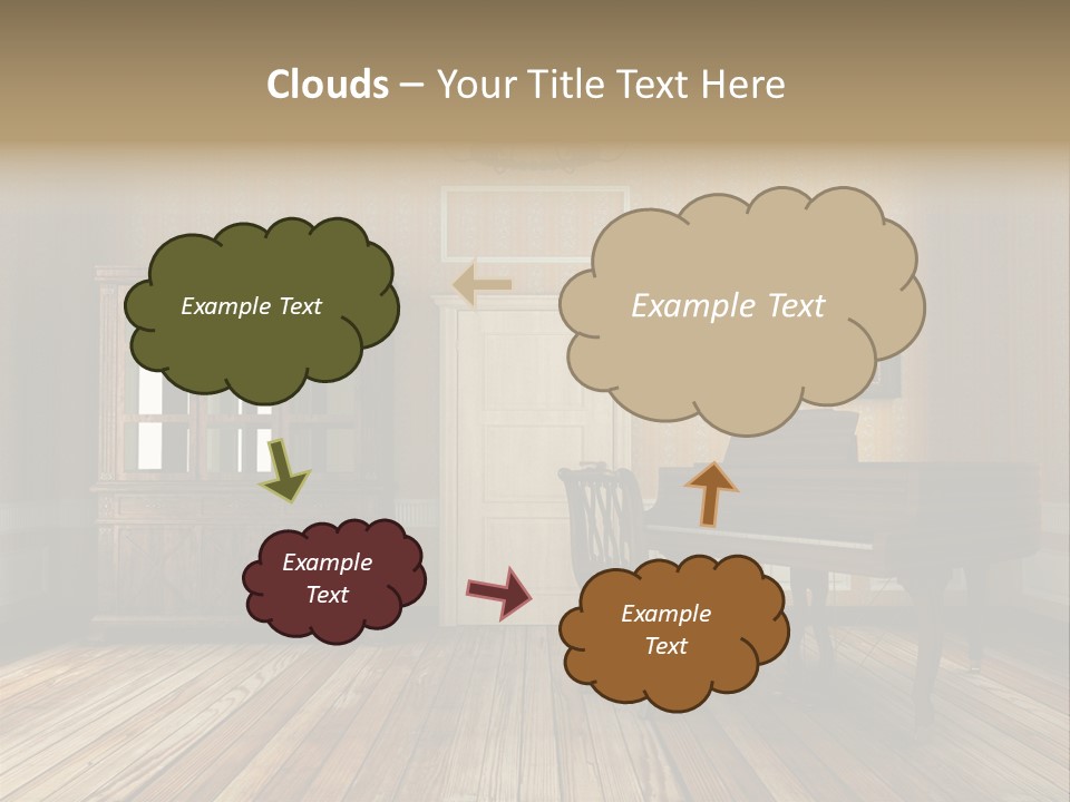 Textured Background Knob PowerPoint Template