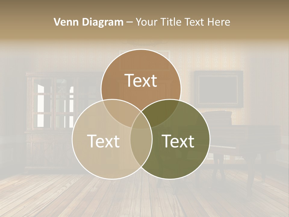 Textured Background Knob PowerPoint Template