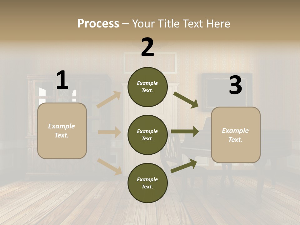 Textured Background Knob PowerPoint Template