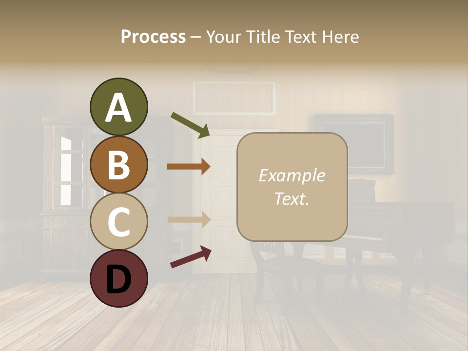 Textured Background Knob PowerPoint Template