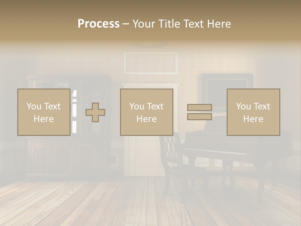Textured Background Knob PowerPoint Template