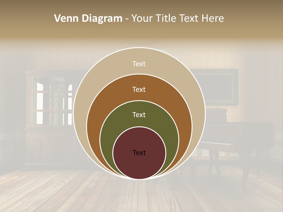 Textured Background Knob PowerPoint Template