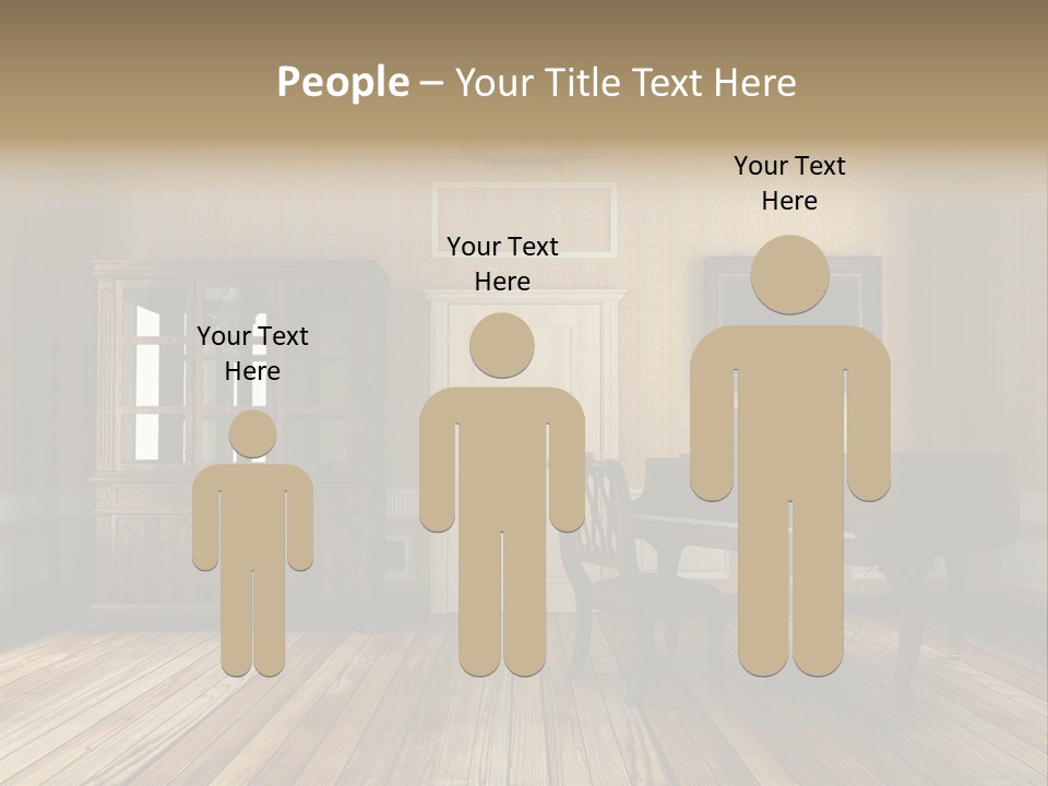 Textured Background Knob PowerPoint Template