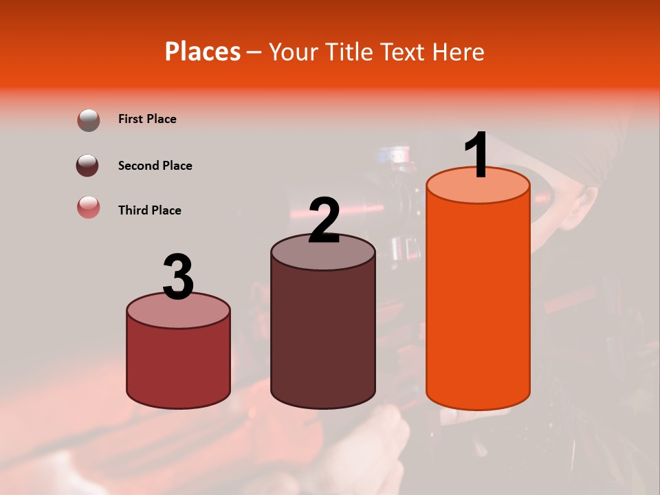 Killer Sniper Camouflage PowerPoint Template