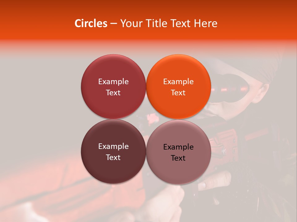 Killer Sniper Camouflage PowerPoint Template