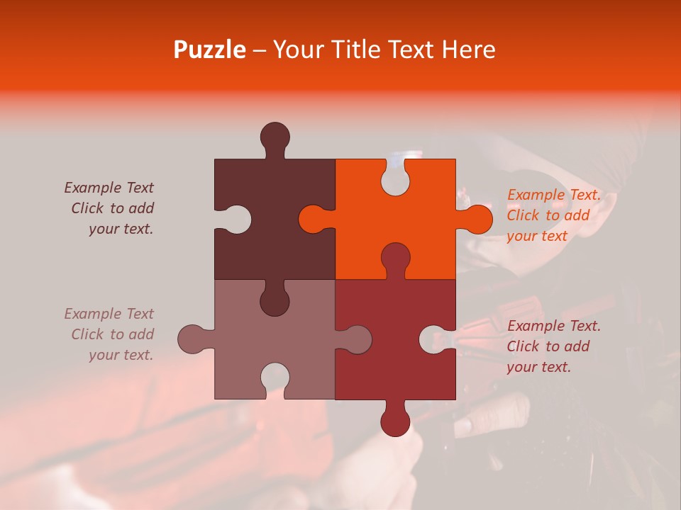 Killer Sniper Camouflage PowerPoint Template