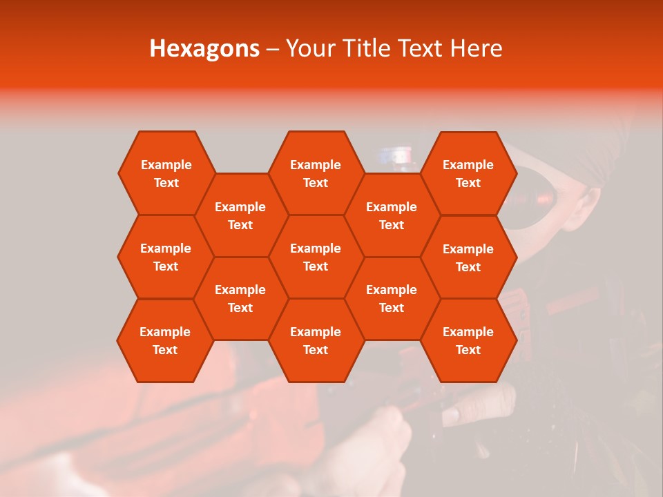 Killer Sniper Camouflage PowerPoint Template