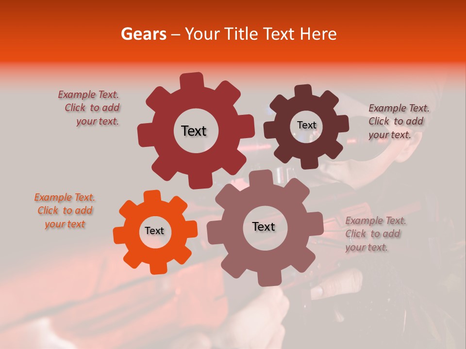 Killer Sniper Camouflage PowerPoint Template