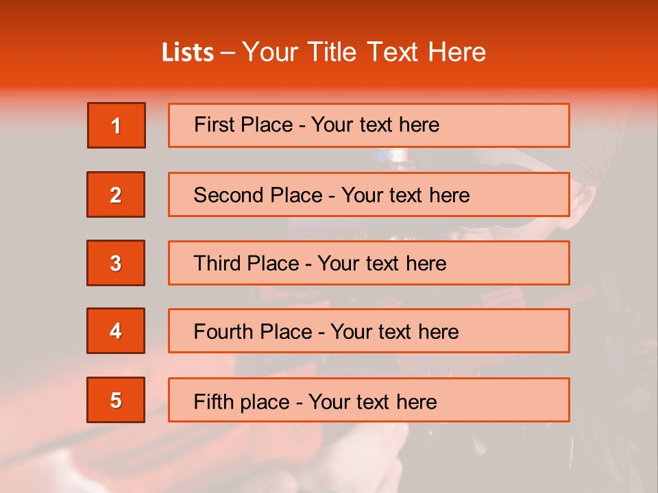 Killer Sniper Camouflage PowerPoint Template