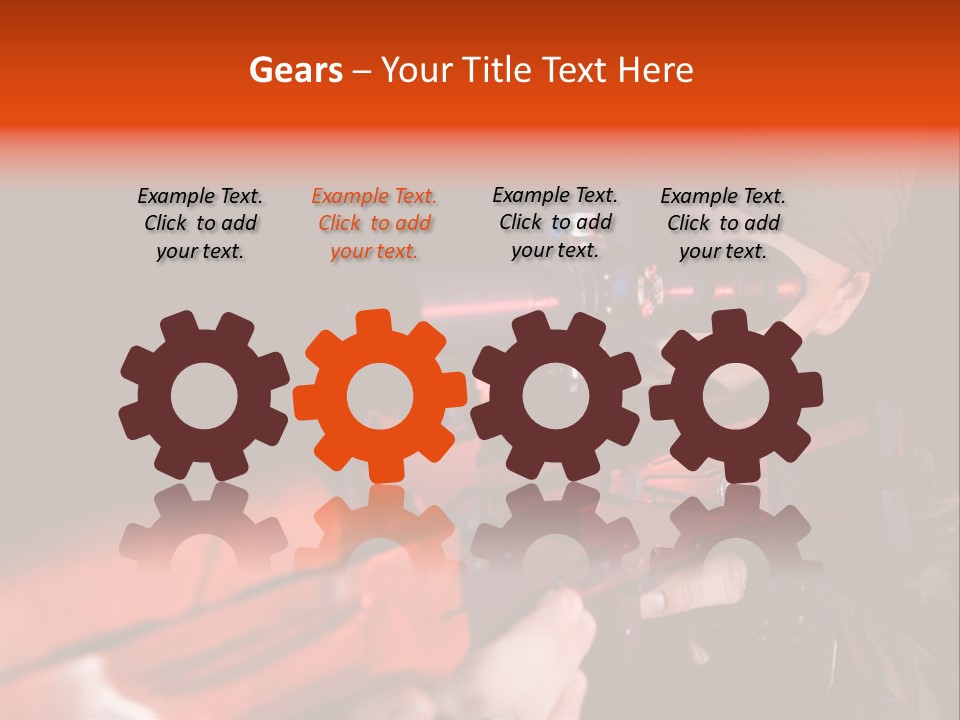 Killer Sniper Camouflage PowerPoint Template