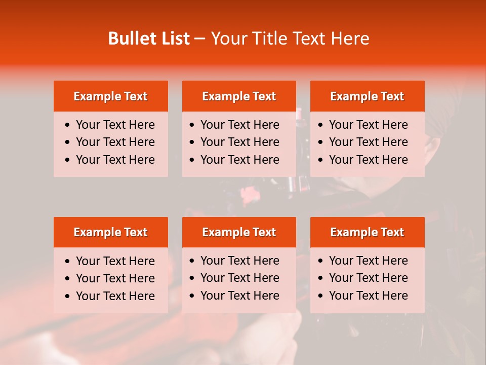 Killer Sniper Camouflage PowerPoint Template
