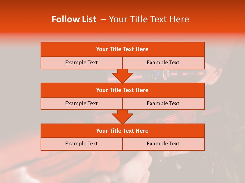 Killer Sniper Camouflage PowerPoint Template