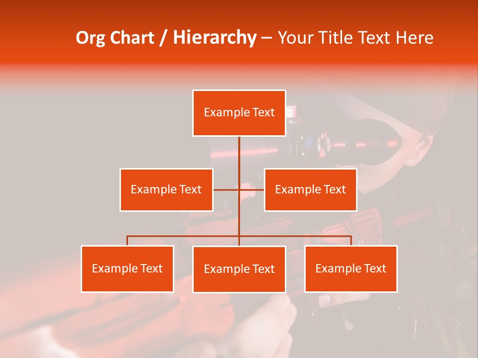 Killer Sniper Camouflage PowerPoint Template