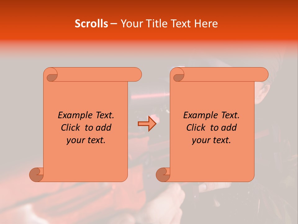 Killer Sniper Camouflage PowerPoint Template