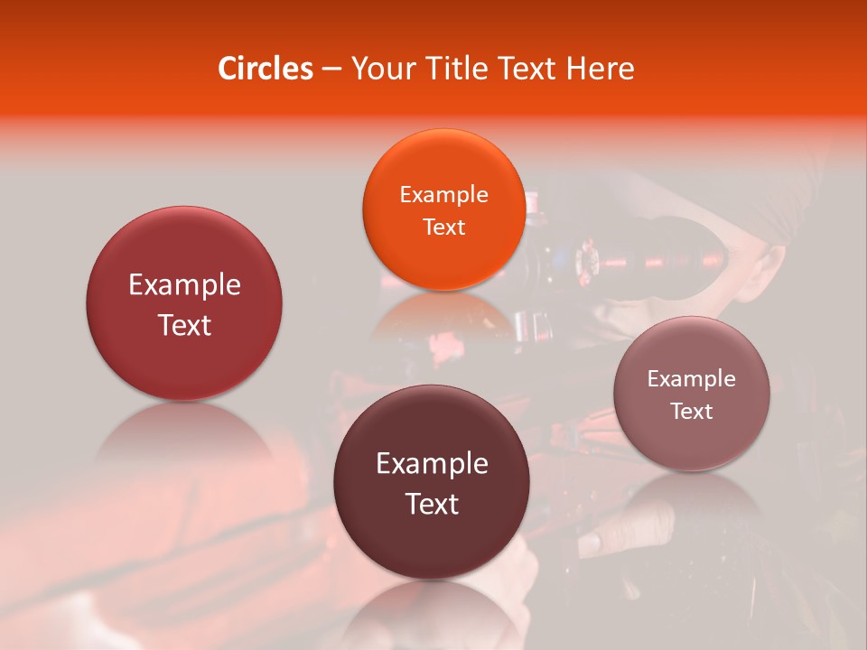 Killer Sniper Camouflage PowerPoint Template