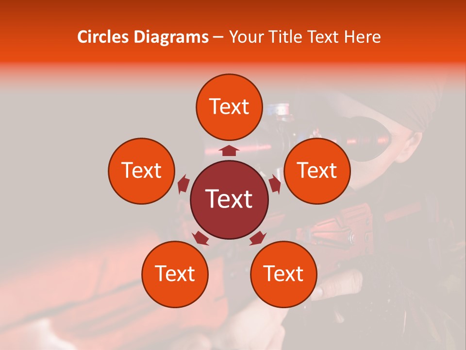 Killer Sniper Camouflage PowerPoint Template