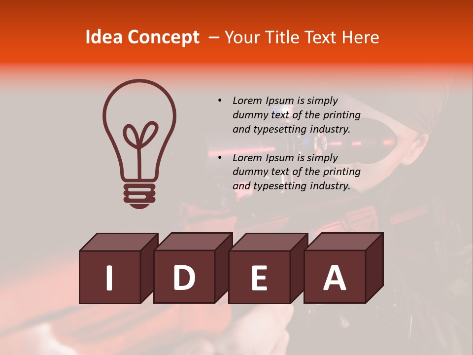 Killer Sniper Camouflage PowerPoint Template