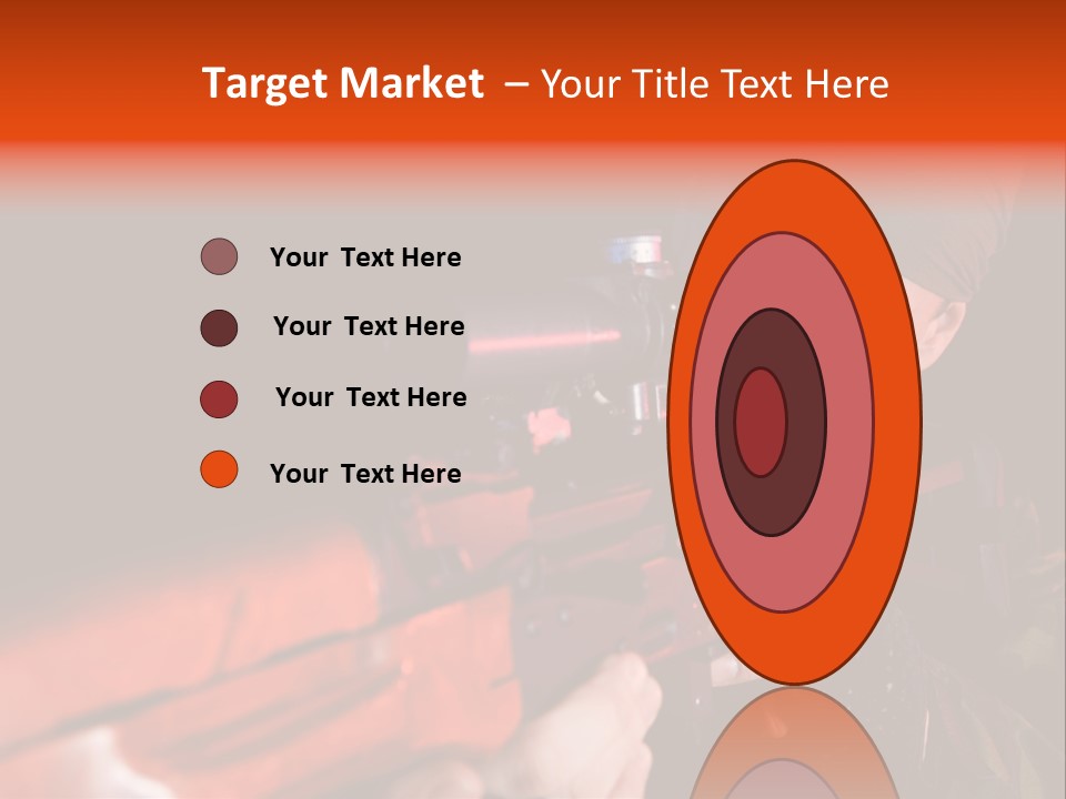 Killer Sniper Camouflage PowerPoint Template