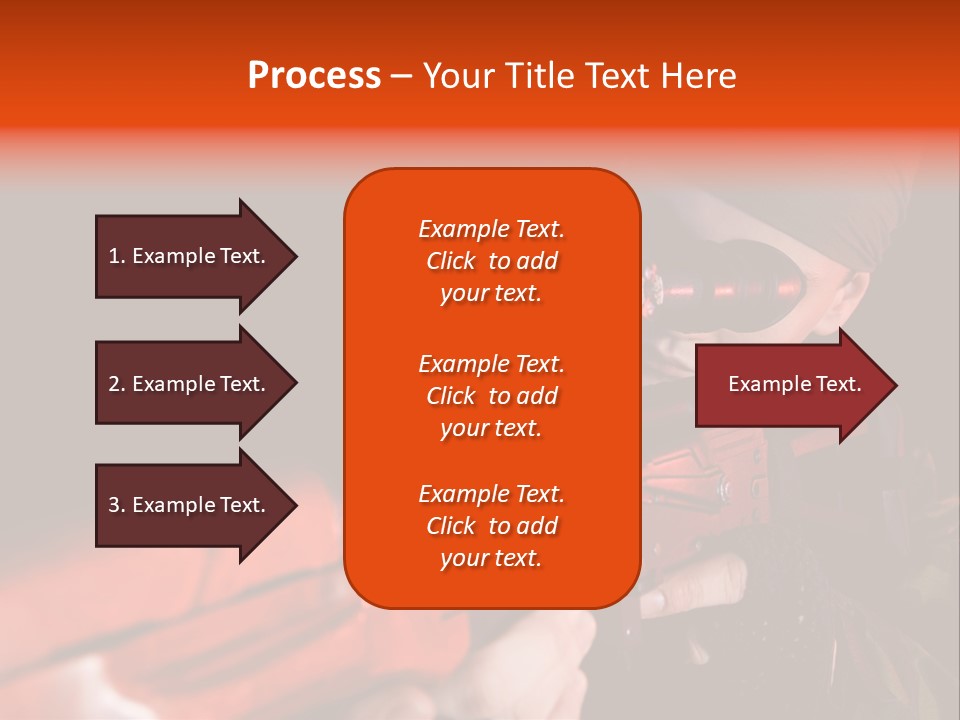 Killer Sniper Camouflage PowerPoint Template