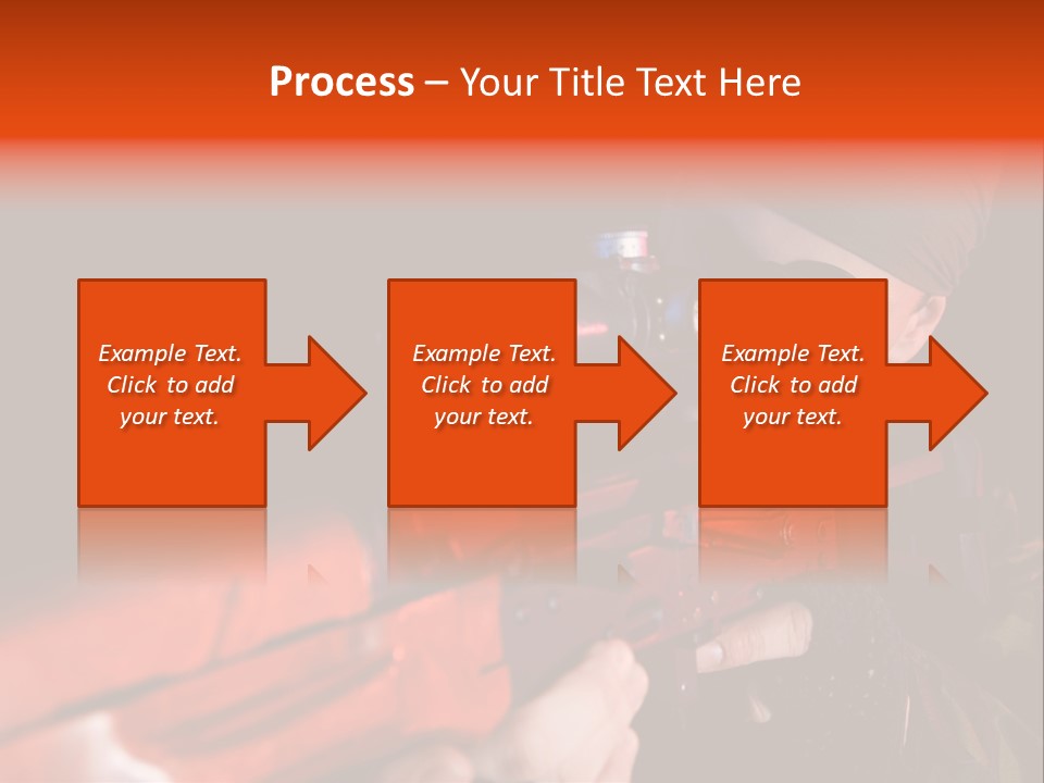 Killer Sniper Camouflage PowerPoint Template