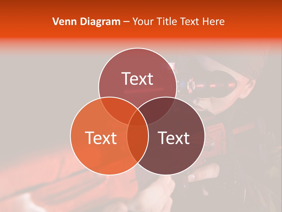 Killer Sniper Camouflage PowerPoint Template