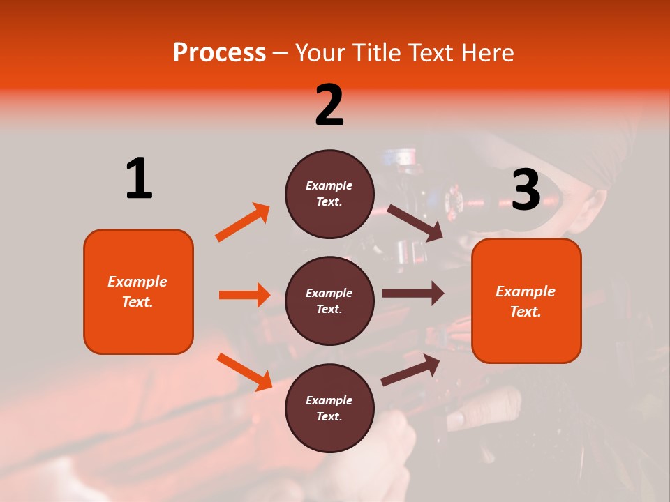 Killer Sniper Camouflage PowerPoint Template