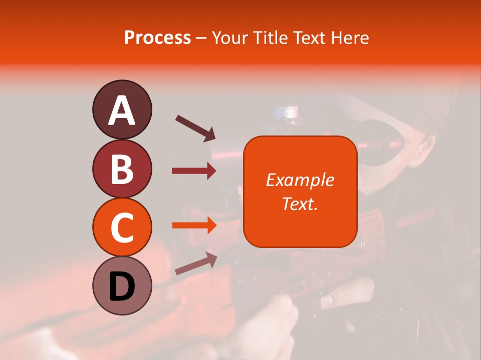 Killer Sniper Camouflage PowerPoint Template