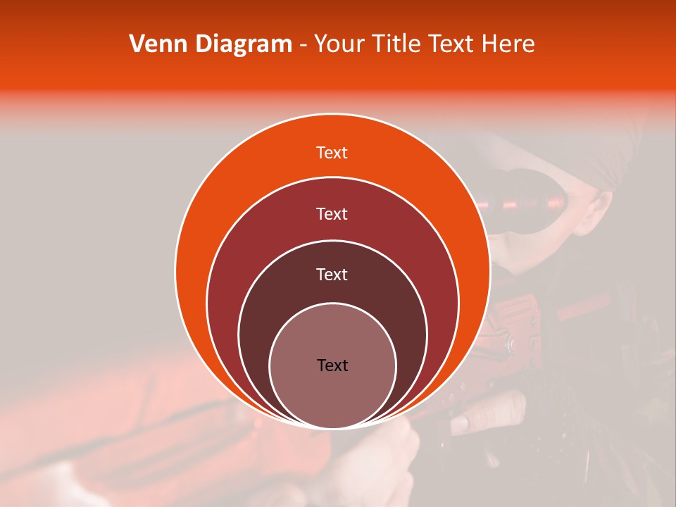 Killer Sniper Camouflage PowerPoint Template