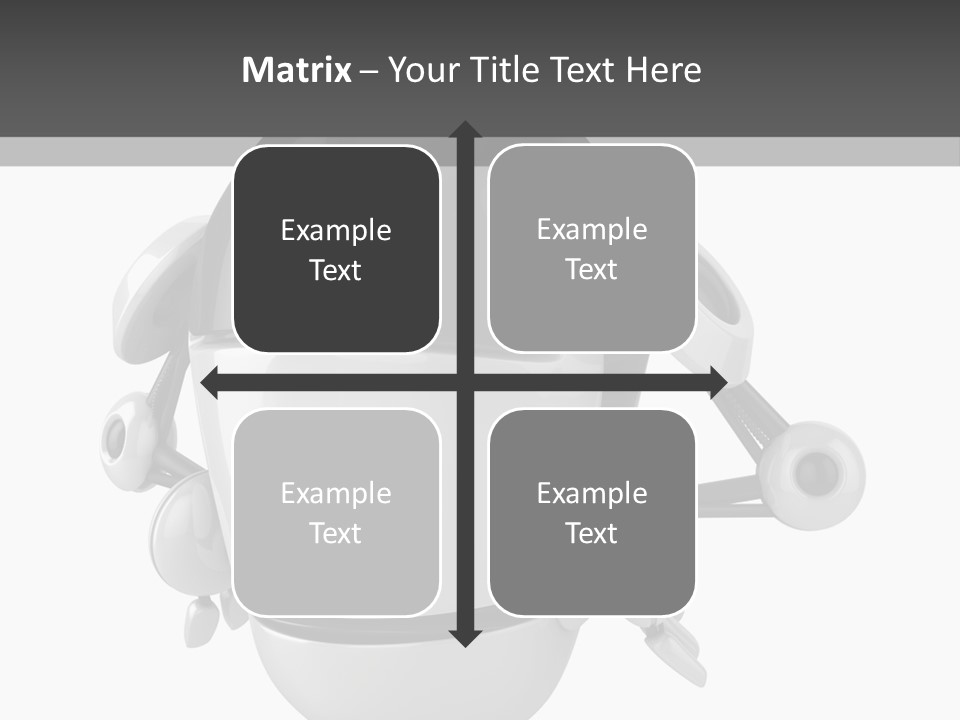 Robot Eyes People PowerPoint Template