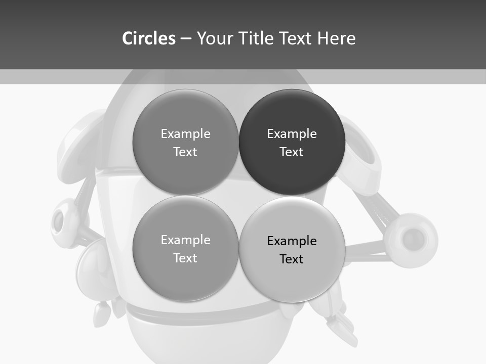 Robot Eyes People PowerPoint Template