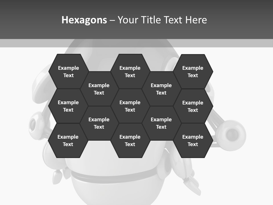 Robot Eyes People PowerPoint Template