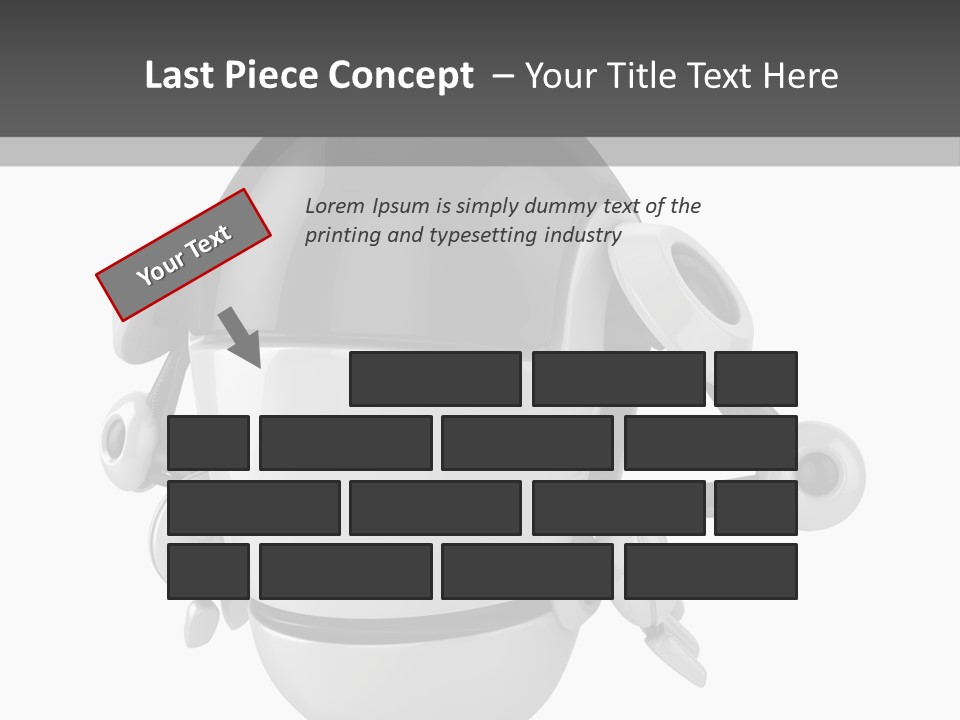 Robot Eyes People PowerPoint Template