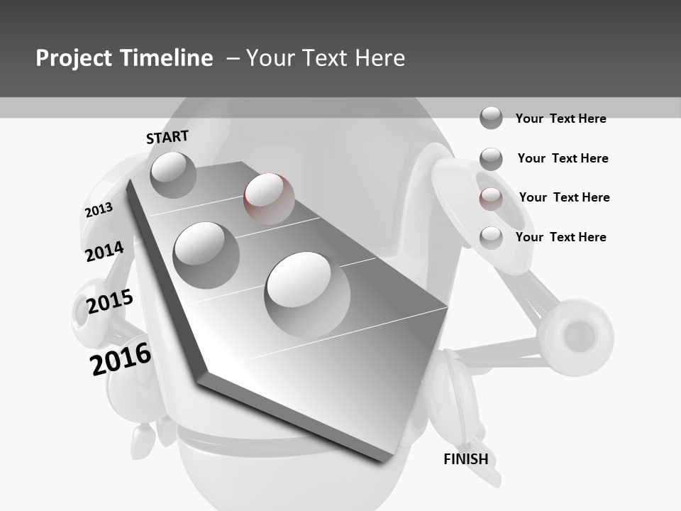 Robot Eyes People PowerPoint Template