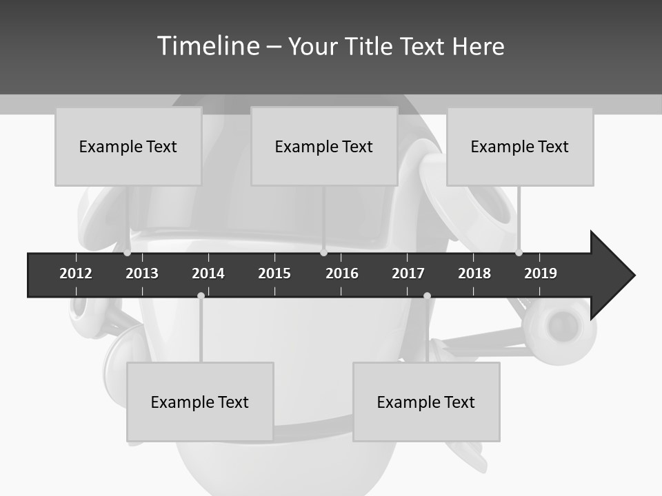 Robot Eyes People PowerPoint Template